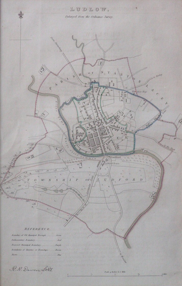 Map of Ludlow - Ludlow
